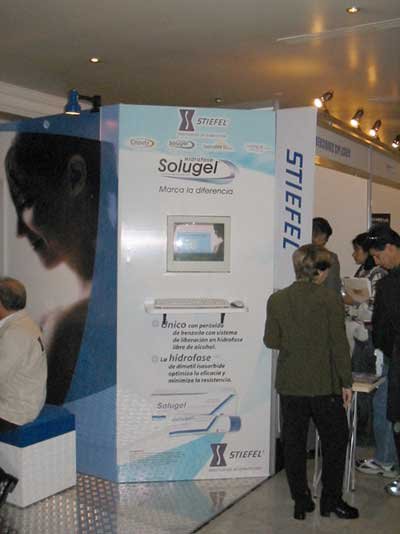 Stand feria médica